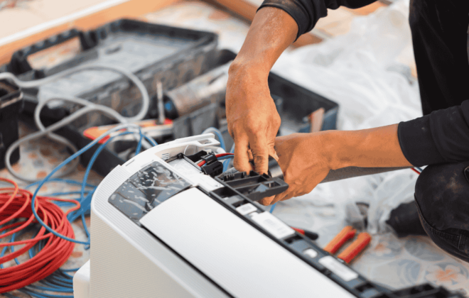 tips pasang AC di ruangan kaca agar dingin optimal