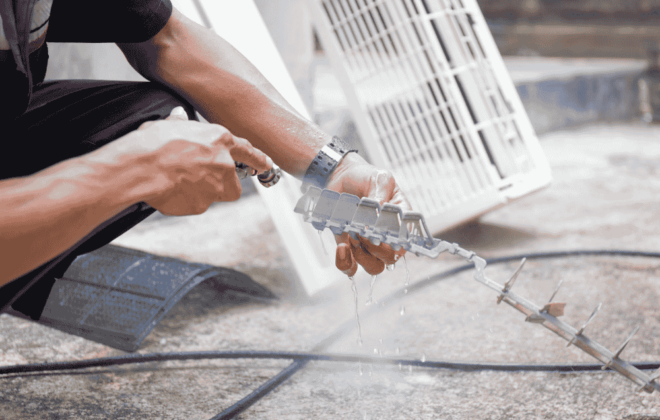 Pengaruh cuci AC terhadap kualitas udara dalam ruangan
