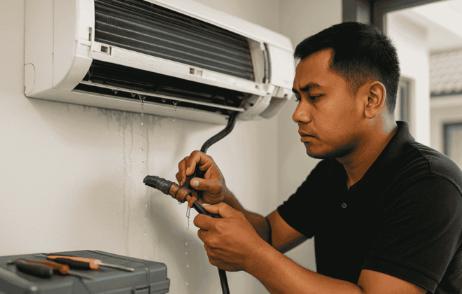 Saluran AC Anda tersumbat? Coba atasi dengan cara ini yaa!