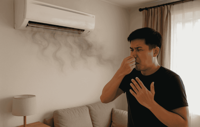 kok AC mengeluarkan bau tak sedap ya? Kenapa ya? Bisa jadi karena ini!