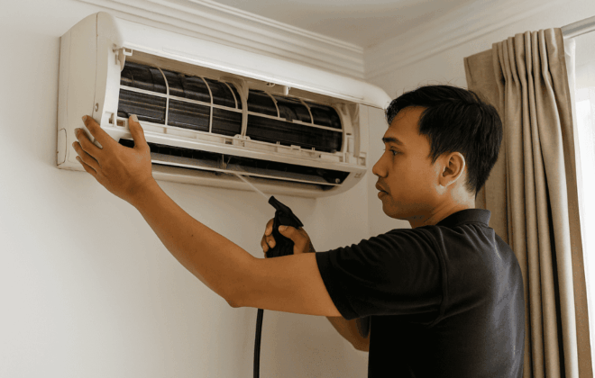 AC kotor dan gak dingin? Yuk booking A Jakarta sekarang juga!
