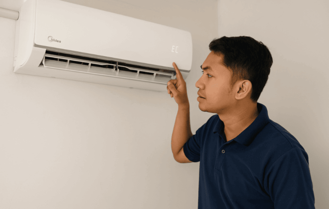 AC Midea muncul kode EC? Coba deh periksa ini sebelum kamu servis!