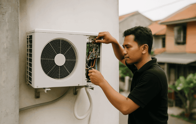 Kalian butuh service AC Jakarta Barat yang cepat? Tenang, abang benerin bisa datang hari ini!