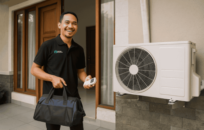Ingin Cuci AC Jakarta Barat Tanpa Antri? Tenang, teknisi kami siap datang!