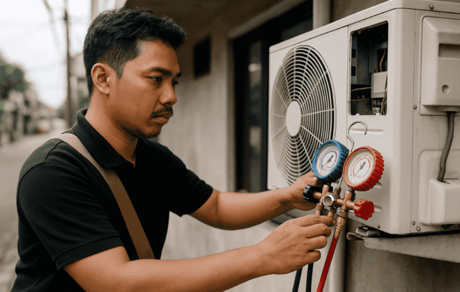 Ingin Service AC utuk Wilayah Jakarta Barat? Yuk Panggil Abang Benerin yang Jujur dan Terpercaya