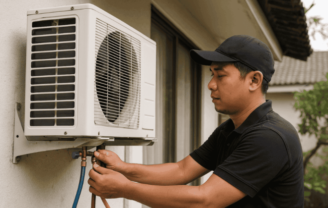 Nyari Jasa Servis AC Jakarta Barat yang bisa buat hari ini? Abang Benerin Solusinya!