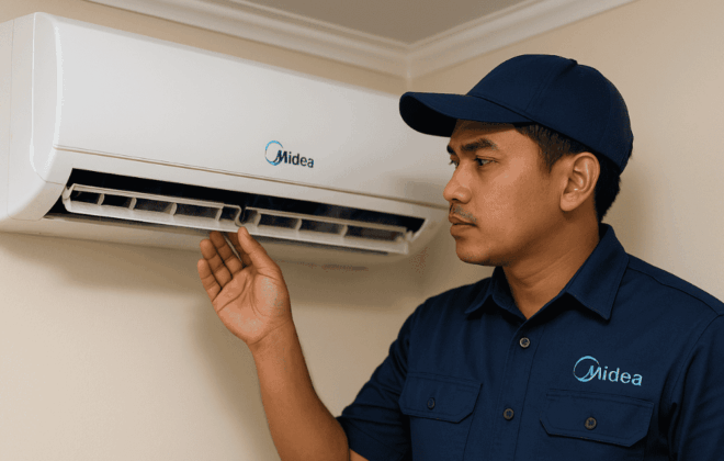 Inilah 5 masalah yang sering terjadi pada AC MIdea!