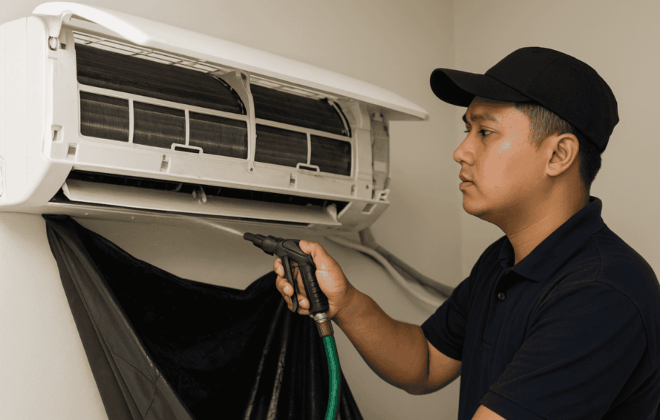 AC kotor bikin gak dingin? Yuk gunakan jasa cuci AC di kalideres!