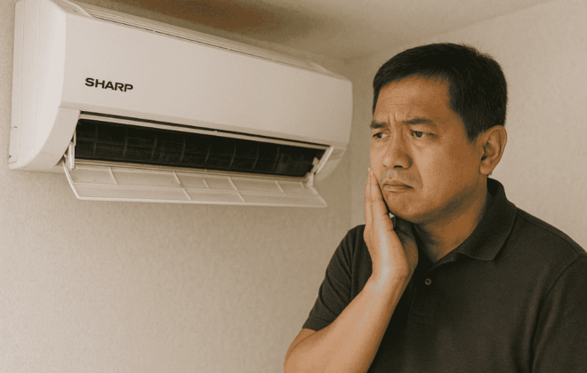 AC Sharp kamu tidak dingn? Segera hubungi abang benerin sekarang!