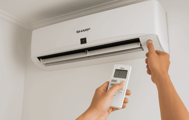Inilah cara reset AC Sharp supaya normal kembali