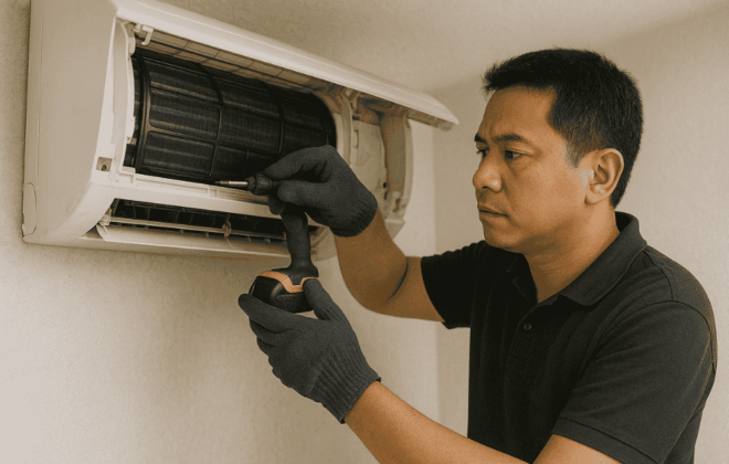 Ingin servis AC di tangerang? Tenang, teknisi Abang Benerin siap datang!