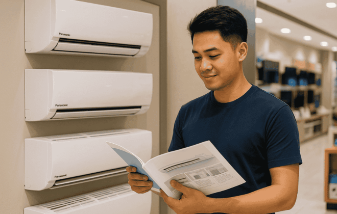 Ingin beli AC Panasonic? Cek dulu tipe dan daya listriknya!