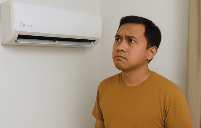 AC Midea kamu muncul kode p4? Ini cara mengatasinya!