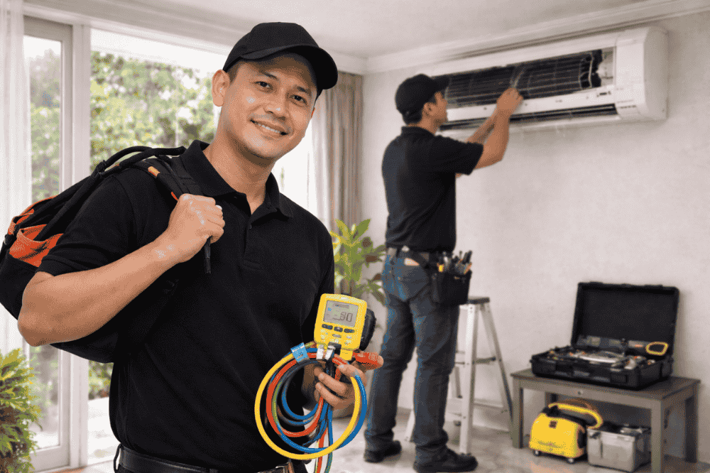 Ingin service AC untuk wilayah Kebon Jeruk? Teknisi kami siap datang cepat dan rapih!