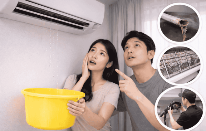 AC bocor air dari indoor? Jangan panik! Ini penyabab umumnya!