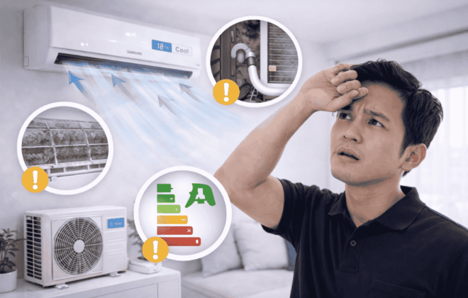 AC Samsung tidka dingin di mode cool? Inilah penyebabnya!