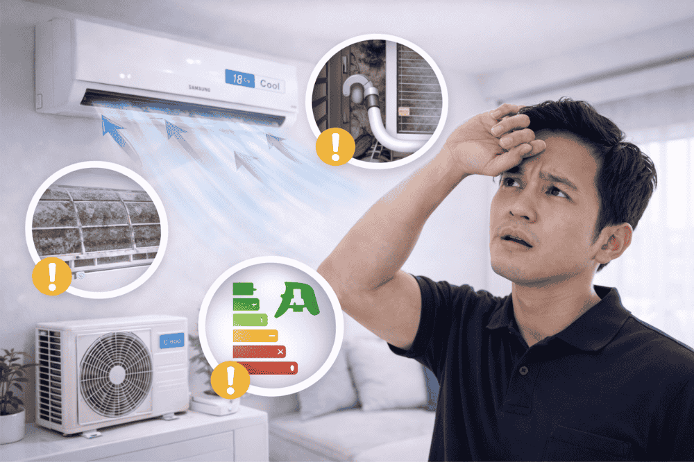 AC Samsung tidka dingin di mode cool? Inilah penyebabnya!