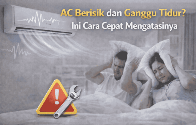 AC kamu berisik dan ganggu tidur mu? Inilah cara cepat untuk mengatasinya!