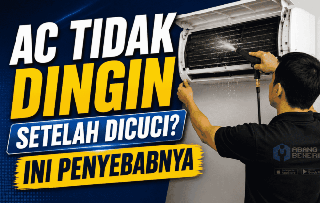 AC kamu tidak dingin setelah dicuci? Ini penyebabnya!