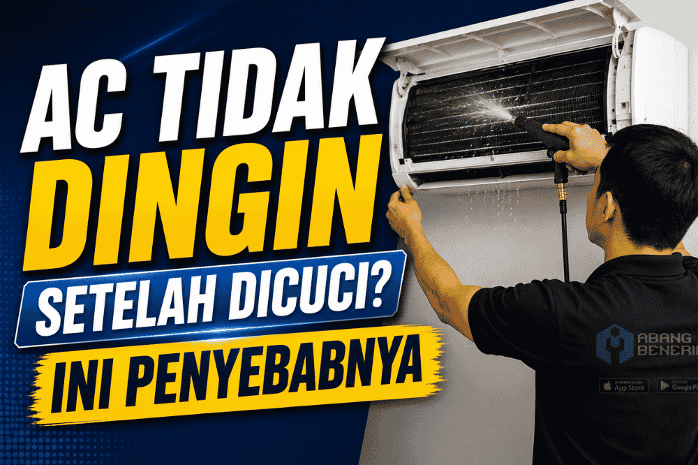 AC kamu tidak dingin setelah dicuci? Ini penyebabnya!