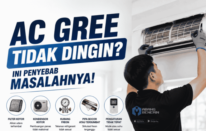 AC Gree kamu tidak dingin? Ini penyebab masalahnya!