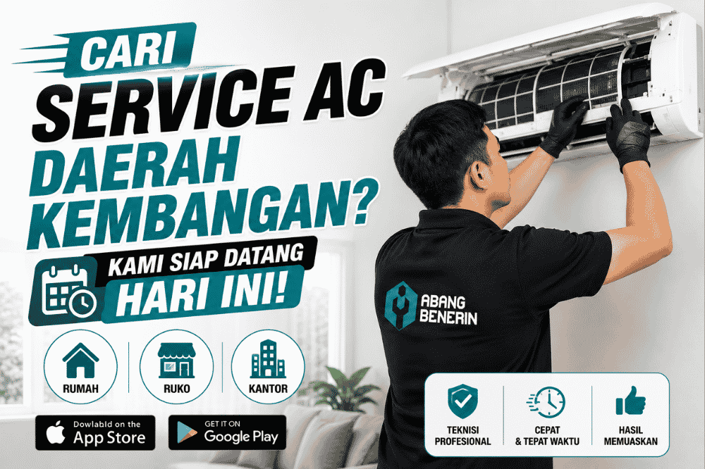Cari service AC daerah kembangan? Kami siap datang hari ini!