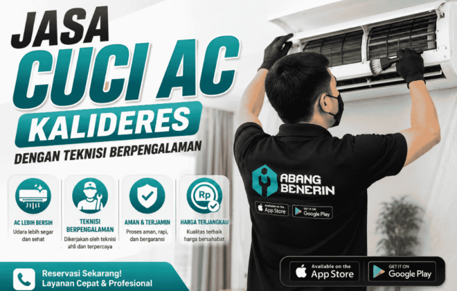 Jasa cuci AC Kalideres dengan teknisi berpengalaman!