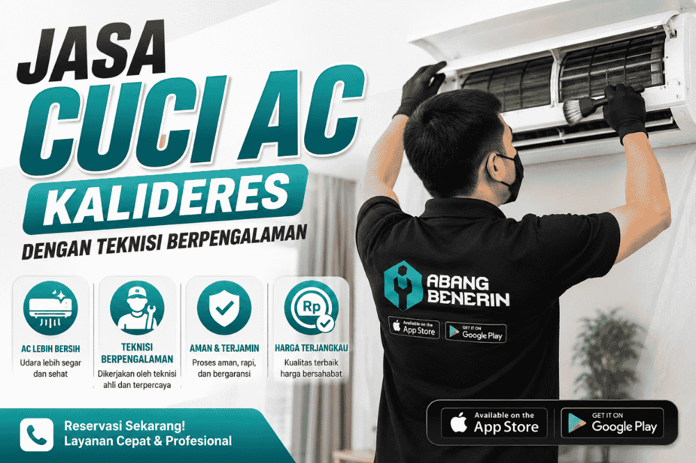Jasa cuci AC Kalideres dengan teknisi berpengalaman!