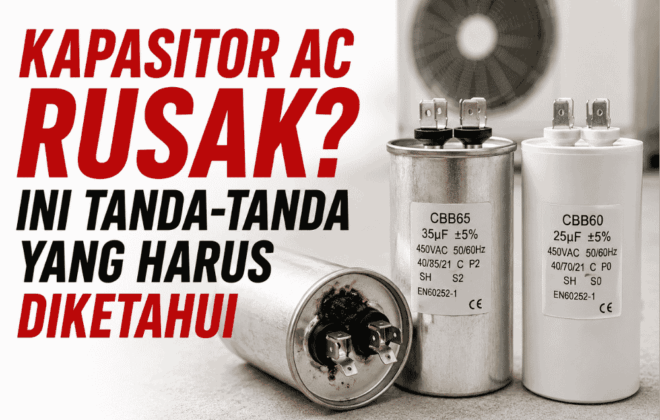 Kapasitor AC Rusak? Ini tandanya yang harus kamu ketahui!