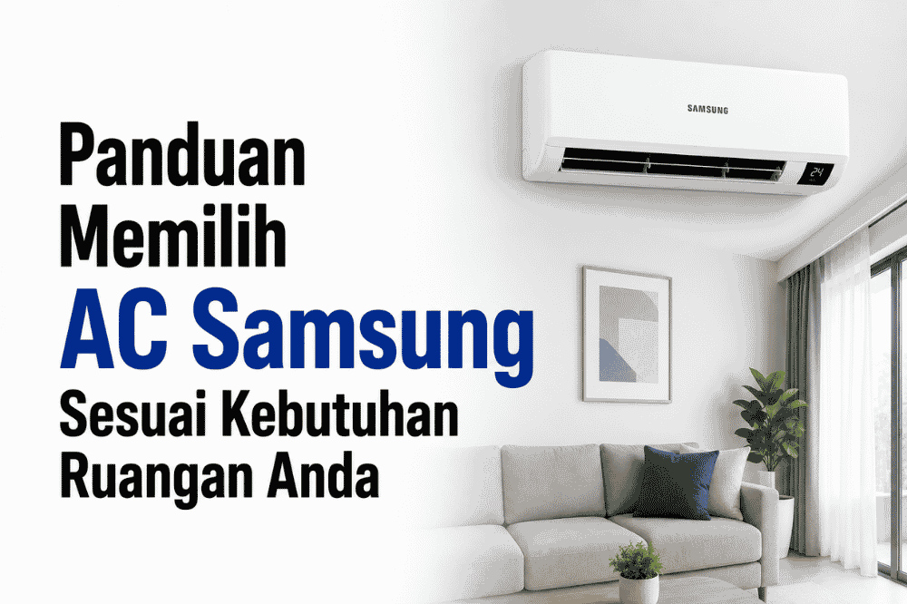 Inilah panduan memilih AC Samsung sesuai kebutuhan ruangan Anda!