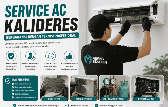 Service AC Kalideres bergaransi dengan teknisi profesional!