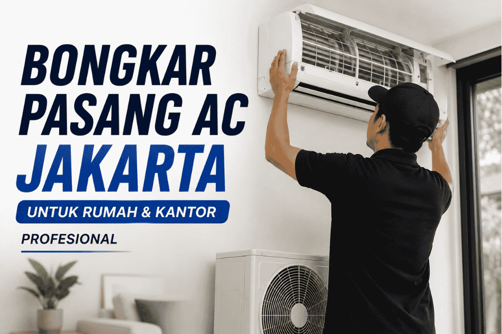 Jasa bongkar pasang AC di jakarta untuk rumah dan kantor
