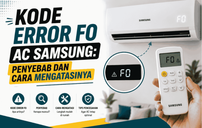 Kode Error FO AC Samsung penyebab dan cara mengatasinya