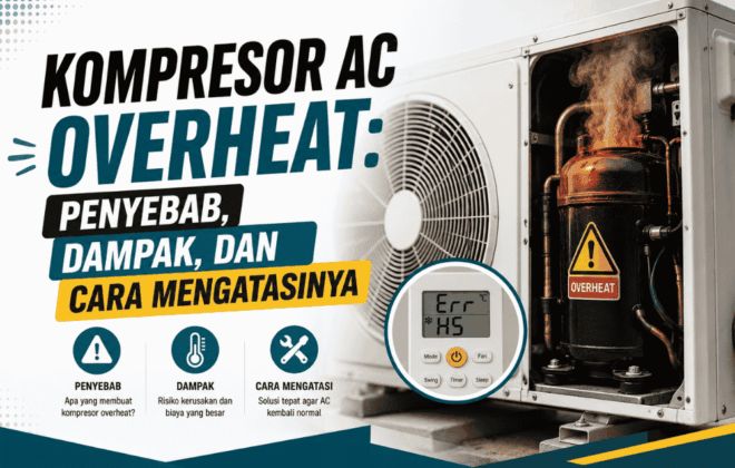 Kompresor AC Overheat? Ini penyebab, dampak dan cara mengatasinya!