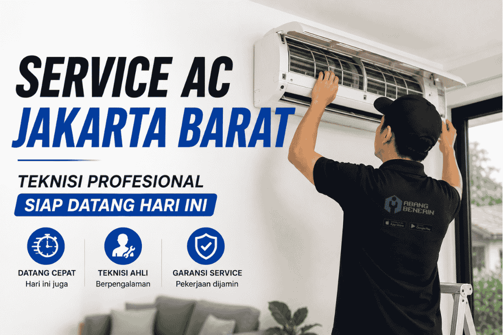 Service AC Jakarta Barat, teknisi profesional siap datang hari ini!