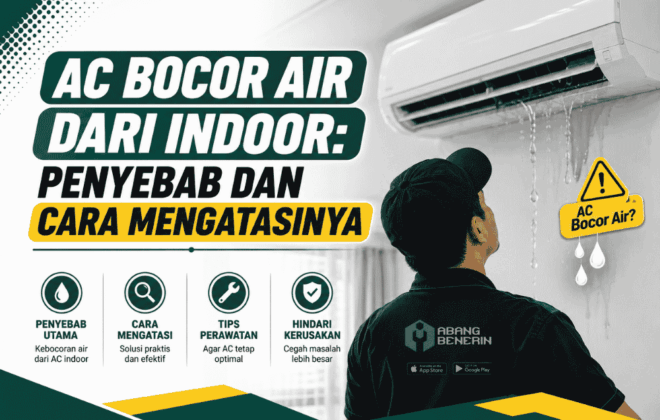 AC bocor air dari indoor? Ini penyebab dan cara mengatasinya!