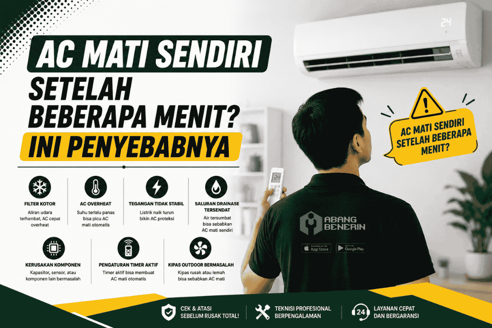 AC mati sendiri setelah beberapa menit? Ini penyebabnya!