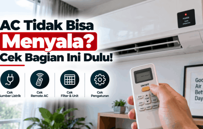AC tidak bisa menyala cek bagian ini dulu