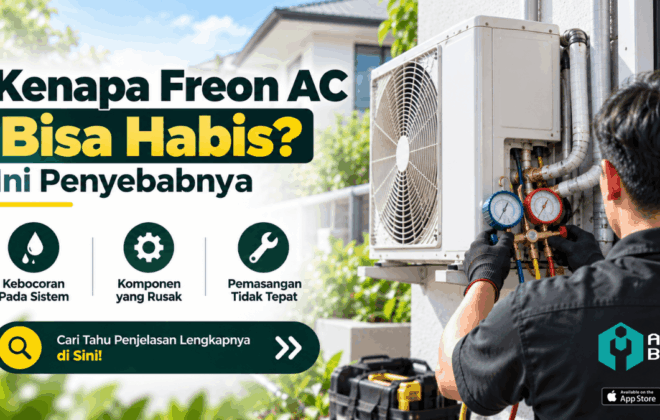 kenapa freon AC bisa habis ini penyebabnya