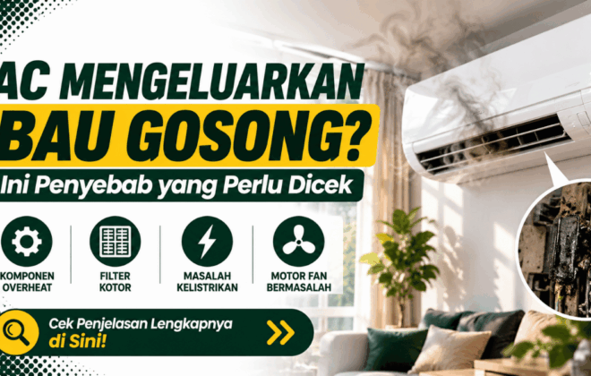 AC mengeluarkan bau gosong ini penyebab yang perlu dicek