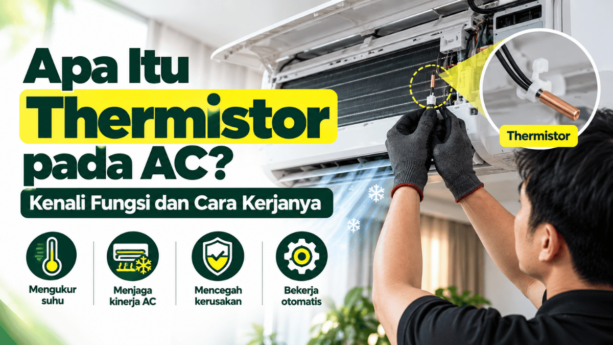apa itu thermistor pada AC kenali fungsi dan cara kerjanya