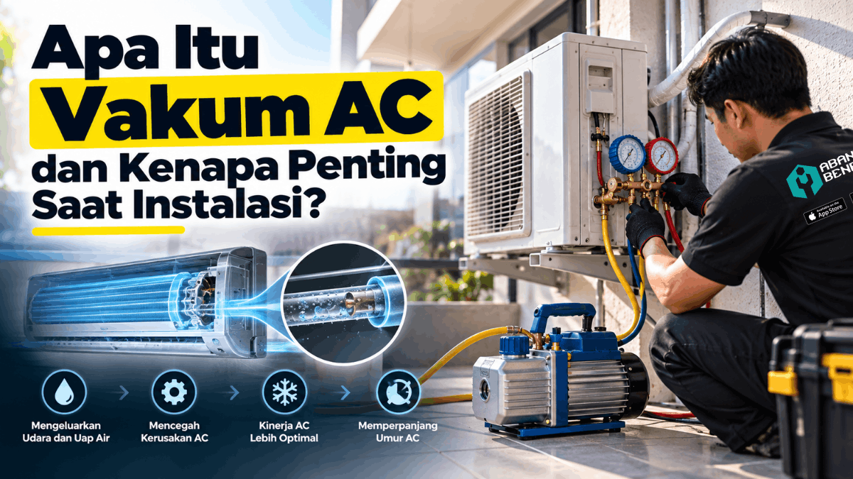 apa itu vakum AC dan kenapa penting saat instalasi